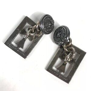 CHROME HEARTS CH cross logo Accessories cuffs SV925 Silver